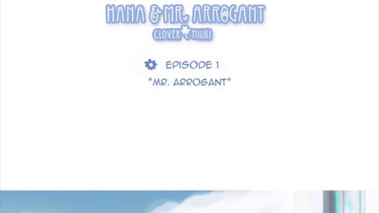 Hana and Mr Arrogant ch 1 - YouTube
