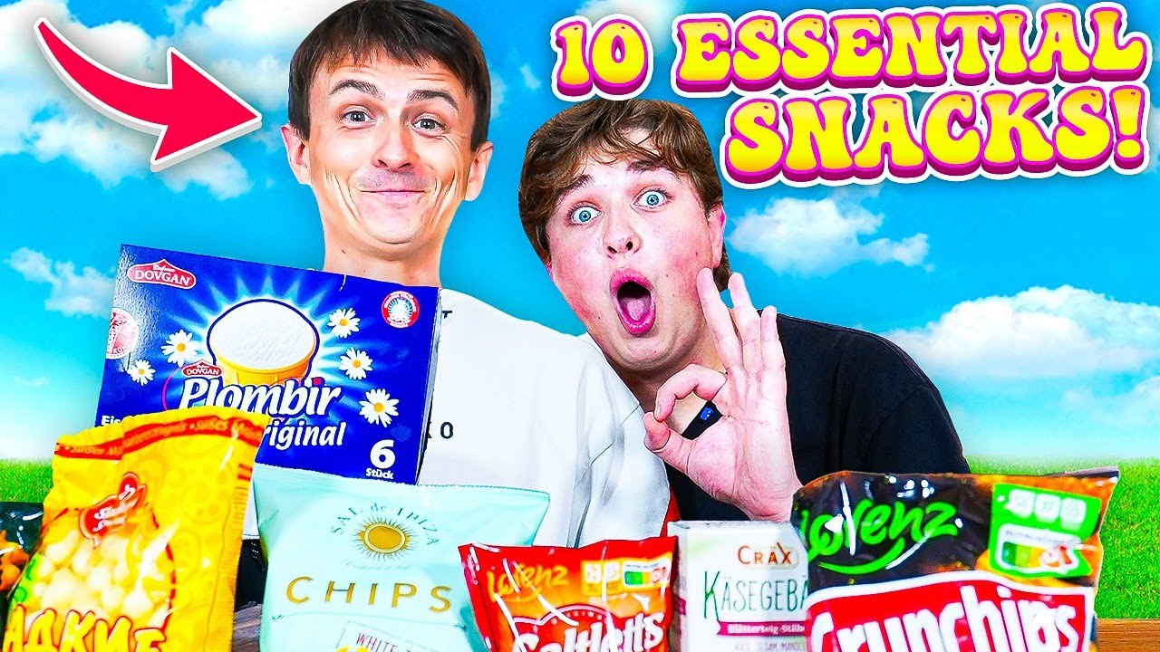 Top 10 ESSENTIAL Snacks von DIMA 😍🍬