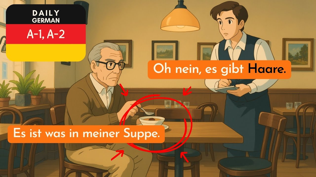 Einfache deutsche Konversationen für Anfänger | Tägliche Übungen Niveau A1–A2