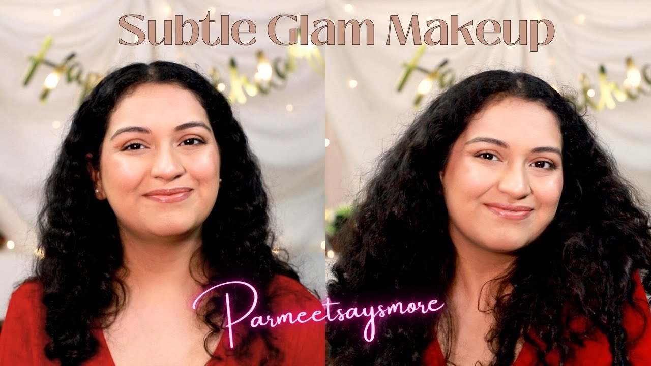 Step by step Subtle Glam Party Makeup Look | GRWM | Makeup tutorial ...