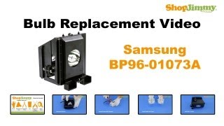 Samsung BP96-01073A Bulb Replacement Guide for DLP TV Lamp