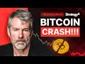 Michael Saylor on Bitcoin Crash & MSTR Stock Drop – BTC Price Analysis