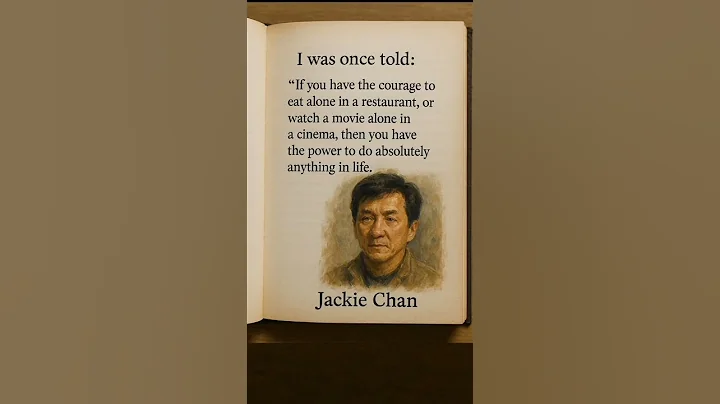 I was once told| Jackie Chan | #psychology #quotes #shorts #motivation #motivationalquotes