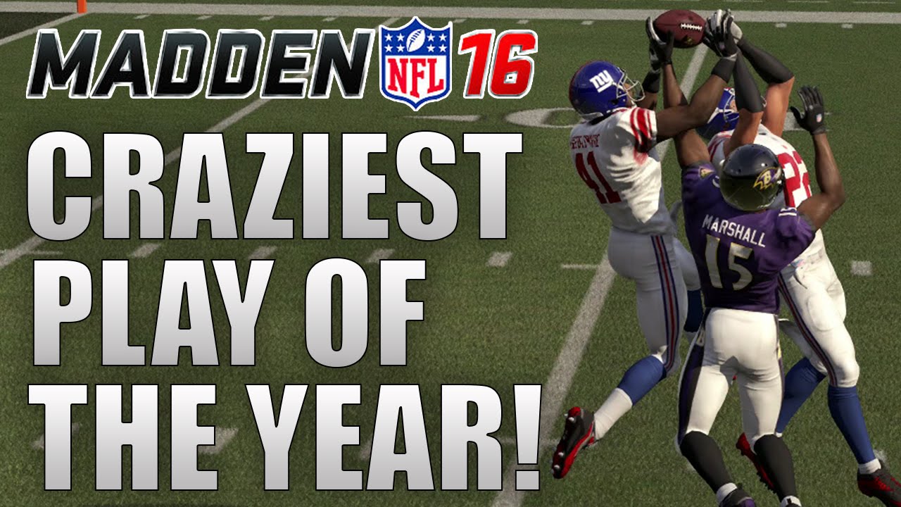 Madden 16 Top 10 Plays of the YEAR! - CRAZIEST PLAYS EVER!