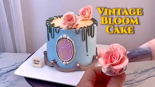 You Won’t Believe How Easy This Ornate Vintage Cake Is to Decorate