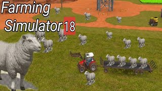 ОВЦЫ ЭТО НАШЕ ВСЁ БИЗНЕС ПО ШЕРСТИ FARMING SIMULATOR 18