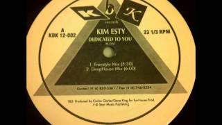 Kim Esty - Dedicated To You - Freestyle Mix