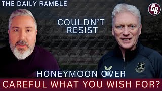 The Daily Ramble Still Buzzing From The Weekend Moyess Honeymoon Is Over