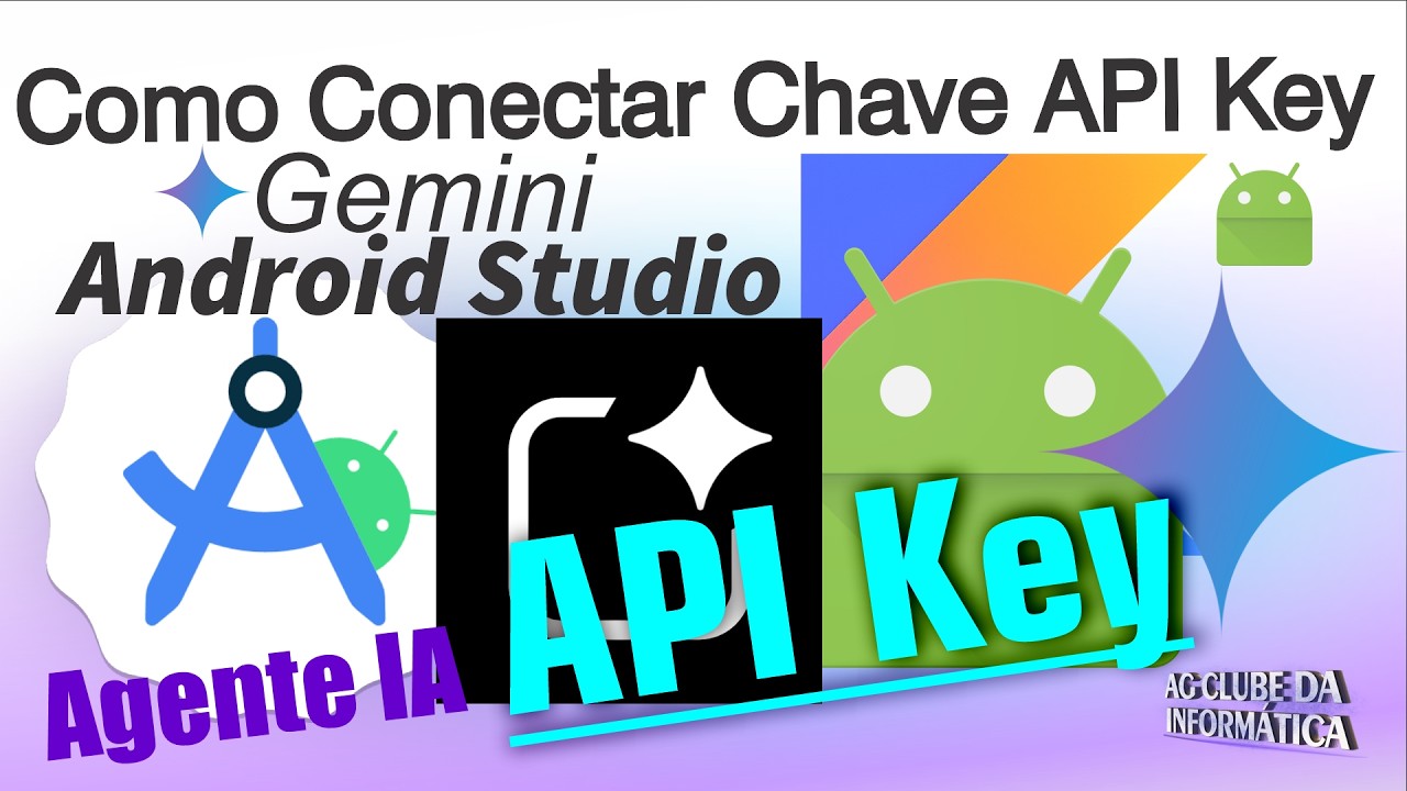 Como Usar Agente Gemini no Android Studio Conectar Chave API Key - YouTube