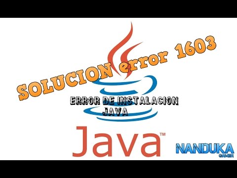 Java error 1603/1618 - Solución Definitiva  Doovi