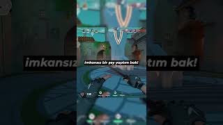 Valorant sıra dışı bir vuruş! 😳  #valorant #valorantclutchmoments #valorantclips