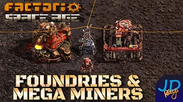 Gieterijen en megamijnwerkers ⚙️ Factorio Space Age 🚀 Ep15 🏭 Tutorial, Let