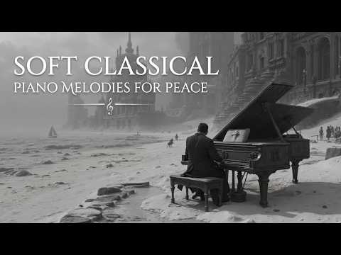 Adagio Music – Soft Classical Piano for Deep Relaxation & Sleep ~ Rachmaninoff Style Journey 🎹