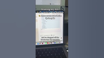 Watch me build a daily communication checklist template in Notion! #notion #notiongirlie #organised