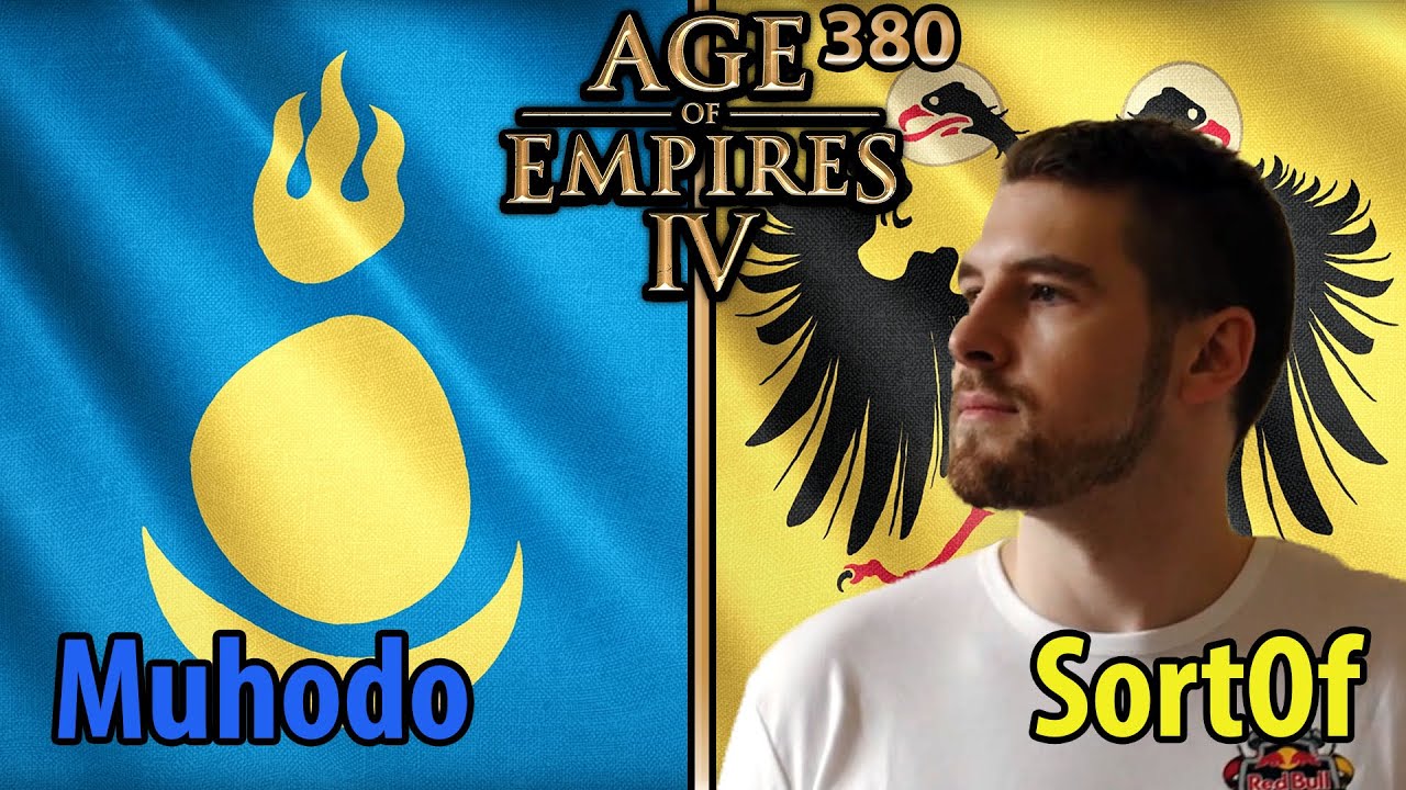 Mongolische Horde - Muhodo (Mongolen) vs SortOf (HRR) - Age of Empires 4 - Cast 380