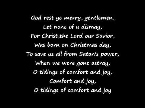 god rest ye merry gentlemen lyrics meaning god rest ye merry gentlemen lyrics meaning