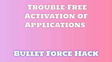 [Undetected Bullet Force CHEAT - AIMBOT ; ESP ; COLORBOT]