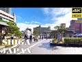 4kr shiga japan  kusatsu station center shiga japan take a walk and listen to relaxing music