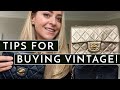 Tips For Buying Vintage - CHANEL | Fleur De Force