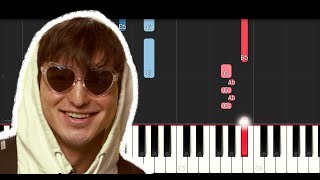 Joji - Test Drive (Piano Tutorial) chords