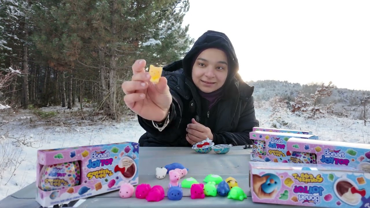 İÇİNDEN SQUİSHY ÇIKAN SÜPRİZ YUMURTALARI AÇIYORUZ | BONART JOYTOP SQUİSHY EGG SÜPRİZ YUMURTA |