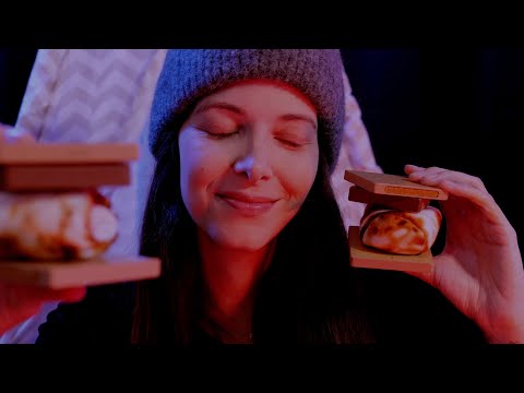 🔥 ASMR Camping Nocturno | historias de HALLOWEEN PARTE 2