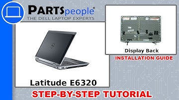 Dell Latitude E6320 (P12S001) Display Back How-To Video Tutorial