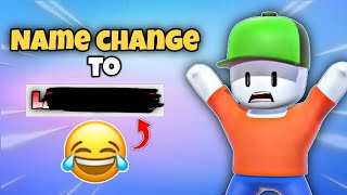 I Changed My Name In Stumble Guys To This