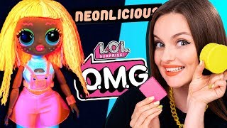 СВЕТИТСЯ в темноте! Неоновая LOL Surprise OMG Neonlicious | Обзор и распаковка