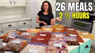 Back to School Dinners Done: 26 EASY Freezer Meals Ready to Go