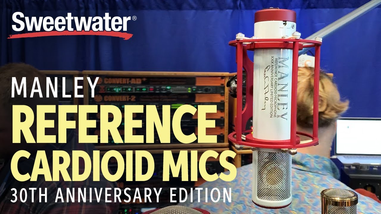 Sweetwater at AES 2019 — Manley Reference Cardioid Microphones 30th Anniversary Edition