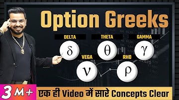 Option Greeks Explained - Theta Delta Gamma Vega RHO | Stock Market Trading Knowledge | Share Market