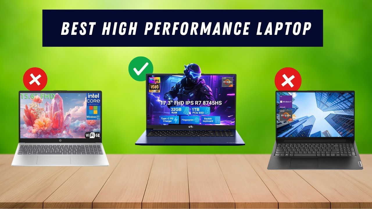 ✅ Лучший высокопроизводительный ноутбук: Высокопроизводительный ноутбук (Руководство покупателя)