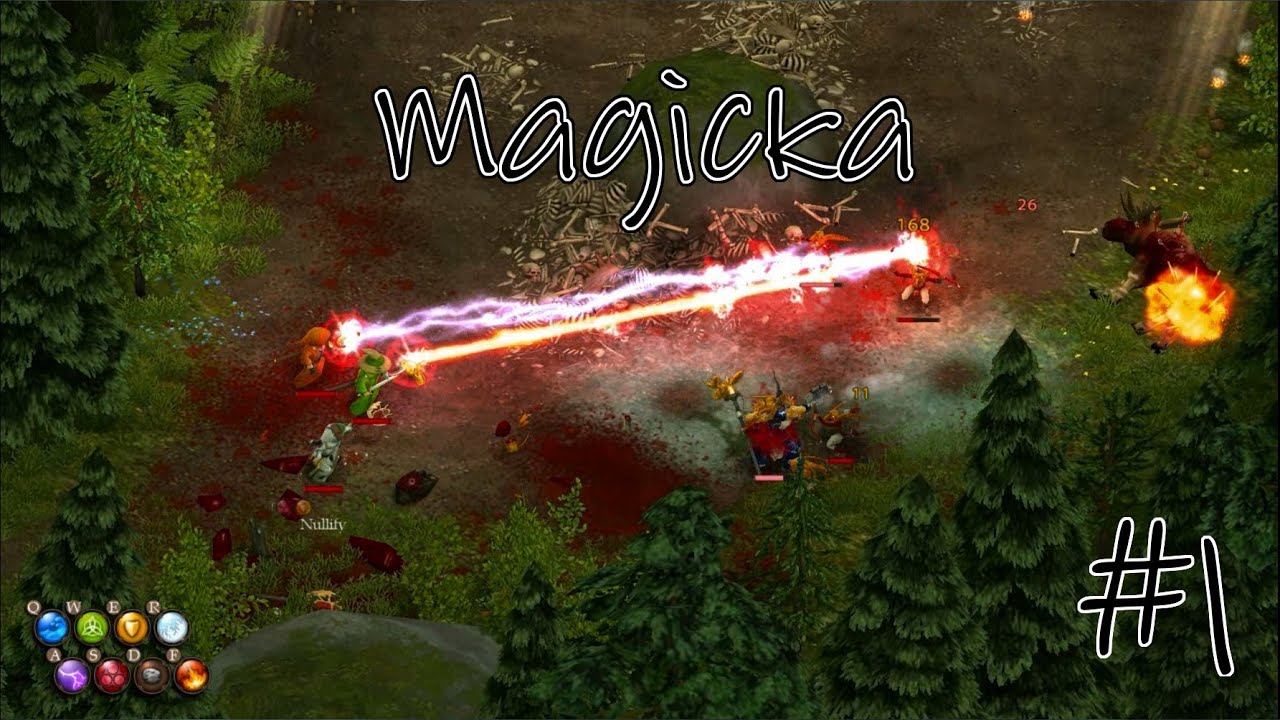 Magicka Multiplayer Magicka Co-op Campaign - Part 1 - YouTube