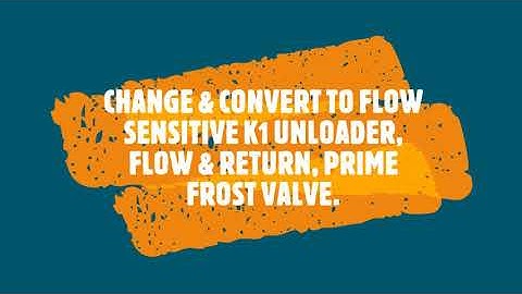 QWASHERS CONVERT CHANGE INTERPUMP DIRECT DRIVE TRAPPED INTEGRAL UNLOADER TO EXTERNAL FLOW SENSITIVE