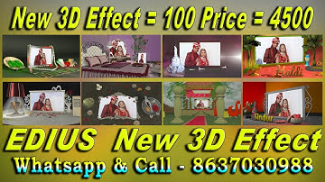 8K Video Mixing FCP FX EDIUS X 8/9/10 New Effect 4K & H.D_2020