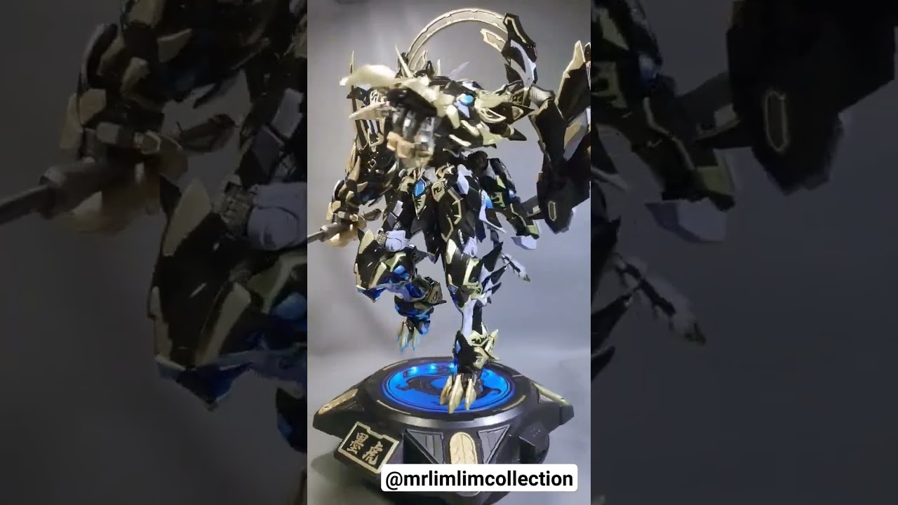 Awesome Mecha Figure!!! Black Nemesis Tiger Cangdao Model 