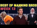 Best Manning Bros on MNF Week 13