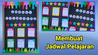 Lesson Schedule Tutorial || Classroom Decoration Ideas