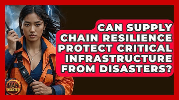 Can Supply Chain Resilience Protect Critical Infrastructure From Disasters? - Man vs. Disaster