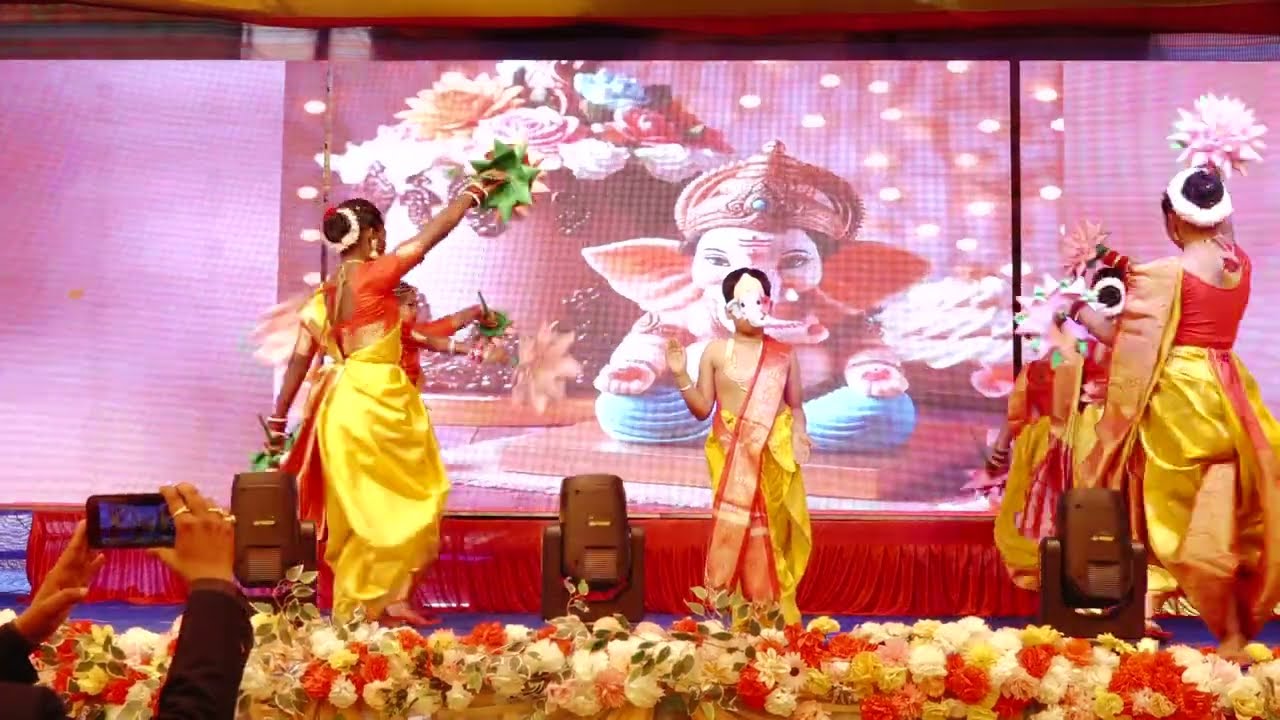 Ganesh Vandana dance........ST. XAVIERS MISSION SCHOOL