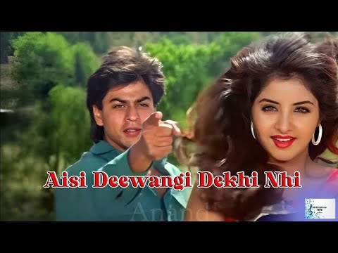 90’S Love Hindi Songs  Shah Rukh Khan Divya Bharti  #audiojukebox