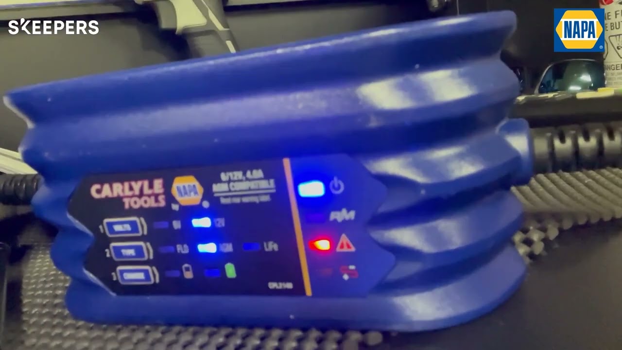 Carlyle jump starter LED indicator guide meaning of lights