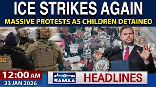 Anger Rages On as Ice Detains Children in Minneapolis |VP Vance Rushes To Back Agents|12AM Headlines