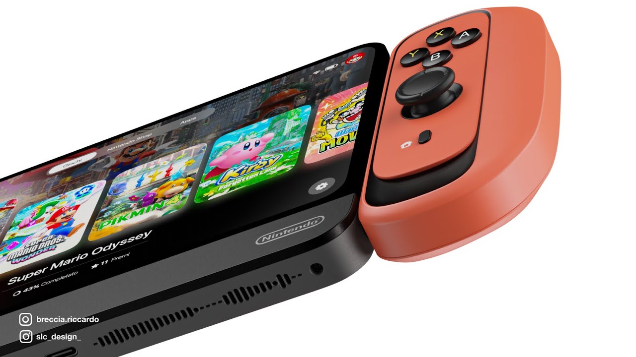 Nintendo Switch 2 Design Rumors