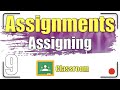Assign an Assignment | Google Classroom Tutorial  9