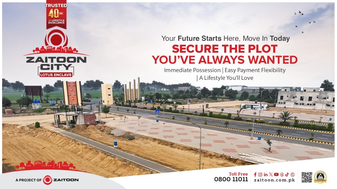 Step Into Modern Living at Zaitoon City – Lotus Enclave