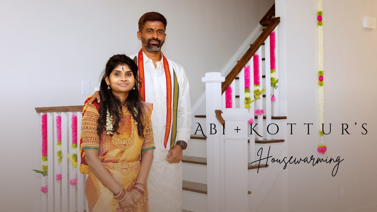 Abi & Kottur's Housewarming | New Jersey - USA | 4K