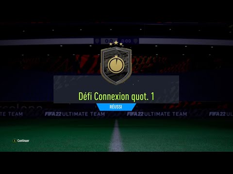 FIFA 22 - SOLUTION SBC DEFI CONNEXION QUOT.1 + RECOMPENSES