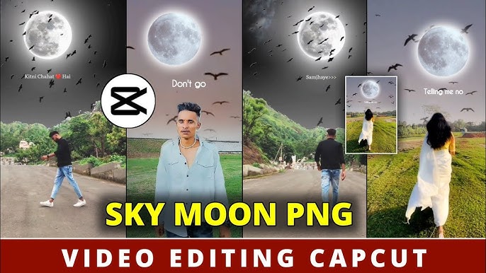 How To Make Moon Png Video Editing, Moon Png